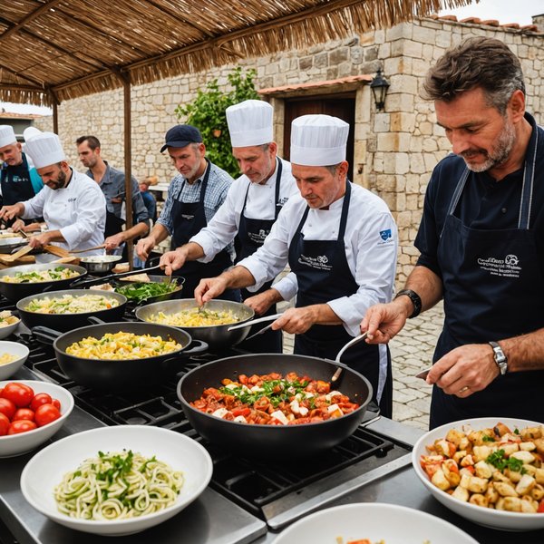 Quelles croisières offrent des ateliers de cuisine méditerranéenne en Croatie?